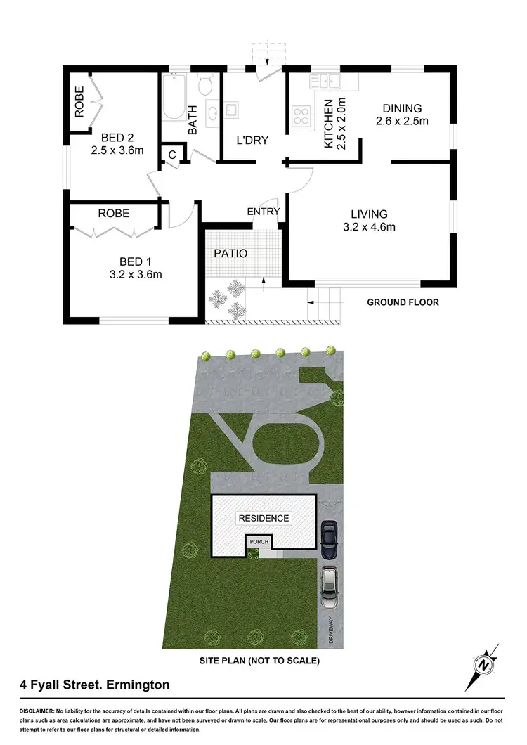 Floorplan of Homely house listing, 4 Fyall Street, Ermington NSW 2115
