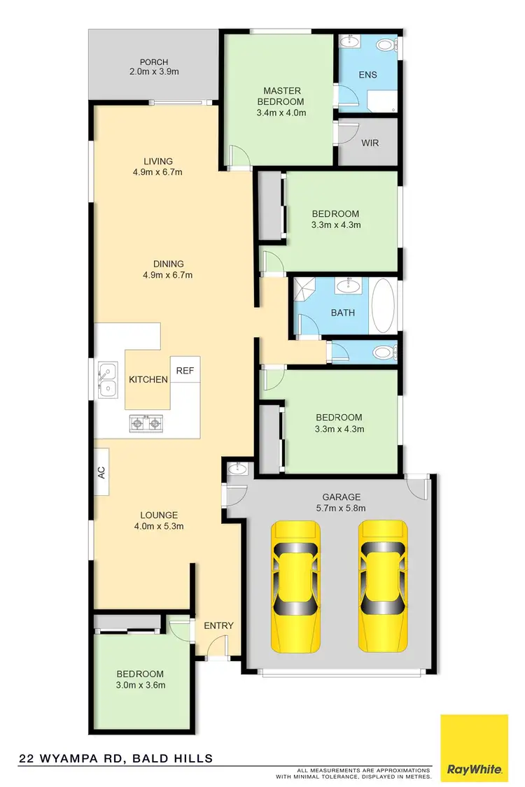 Floorplan of Homely house listing, 22 Wyampa Road, Bald Hills QLD 4036