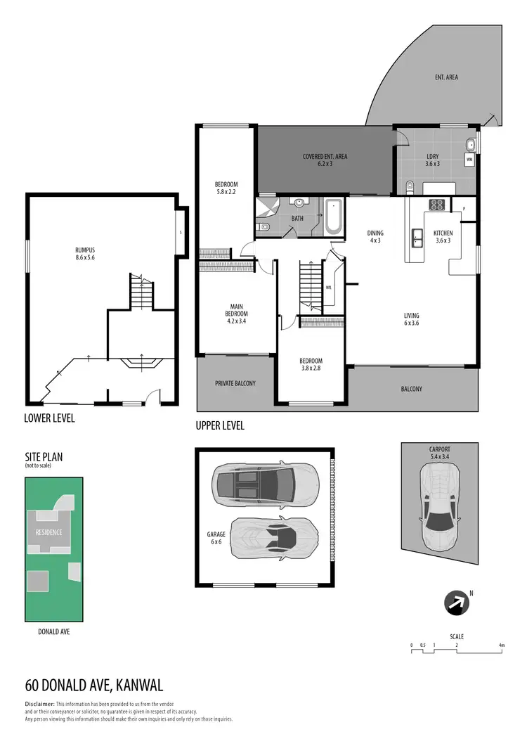 Floorplan of Homely house listing, 60 Donald Avenue, Kanwal NSW 2259