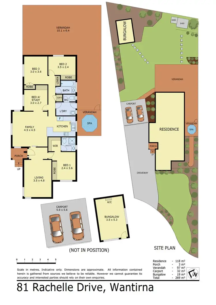 Floorplan of Homely house listing, 81 Rachelle Drive, Wantirna VIC 3152