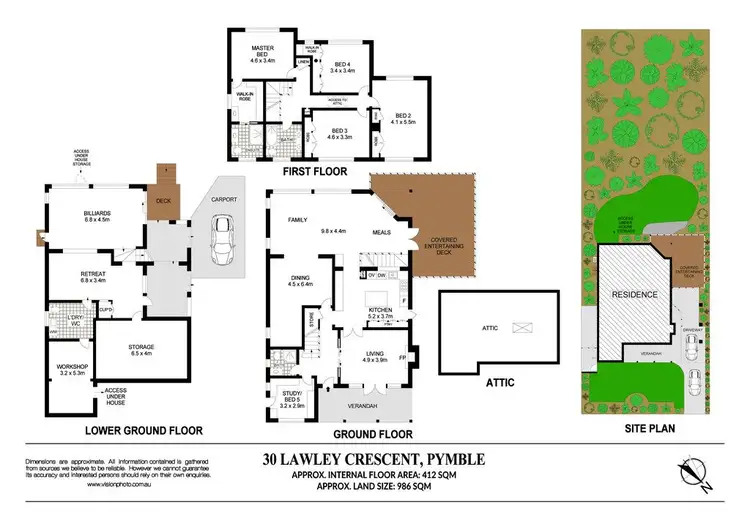 Floorplan of Homely house listing, 30 Lawley Crescent, Pymble NSW 2073