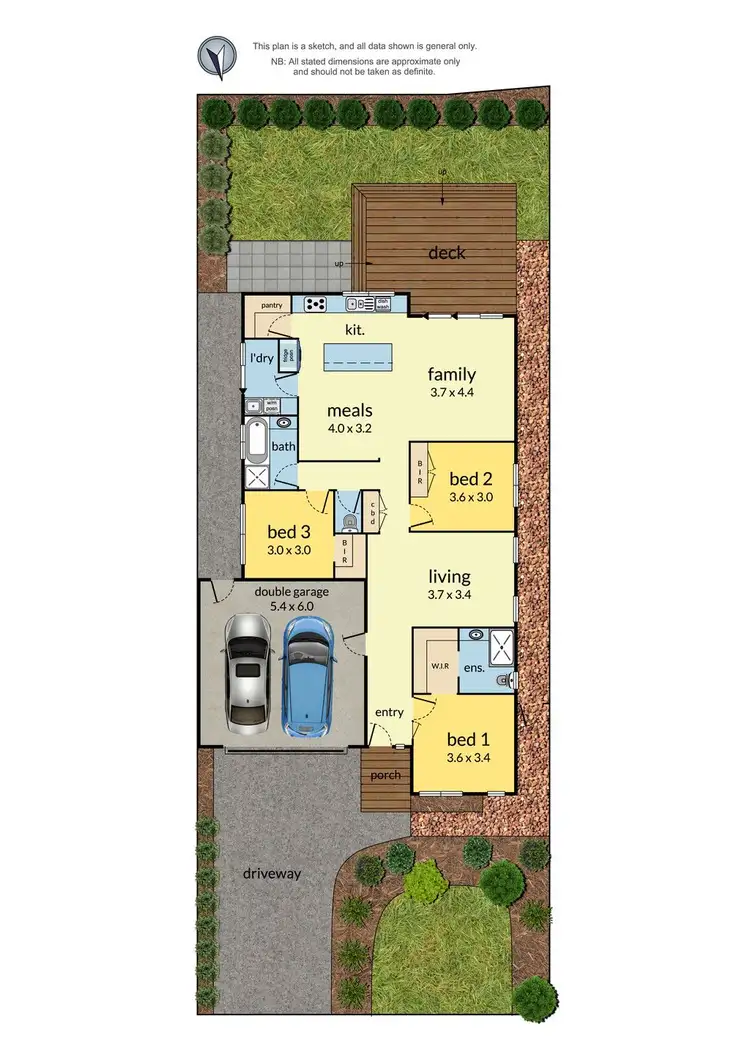 Floorplan of Homely house listing, 73 The Range Boulevard, Croydon VIC 3136