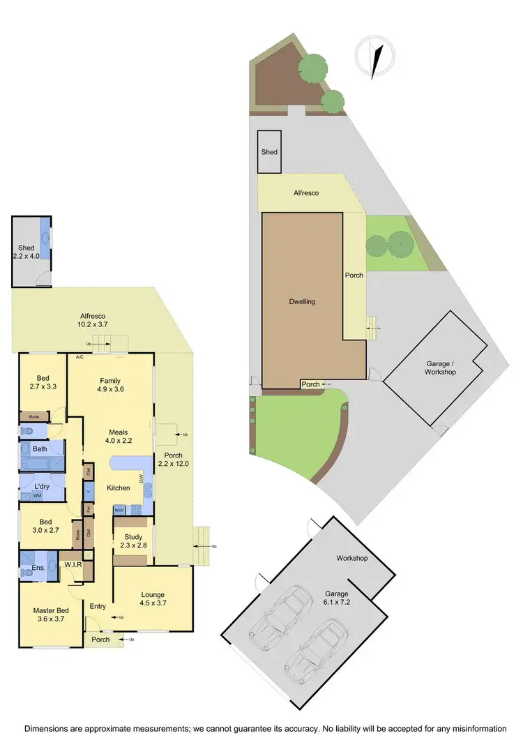 Floorplan of Homely house listing, 4 Bachli Close, Mill Park VIC 3082