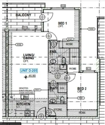 Floorplan of Homely unit listing, 19/15 Rynan Avenue, Edmondson Park NSW 2174