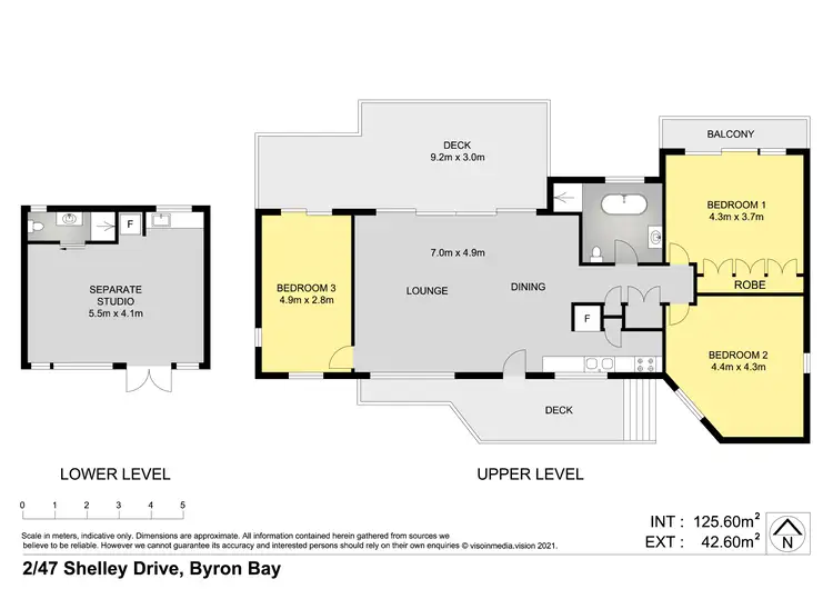 Floorplan of Homely house listing, 2/47 Shelley Drive, Byron Bay NSW 2481