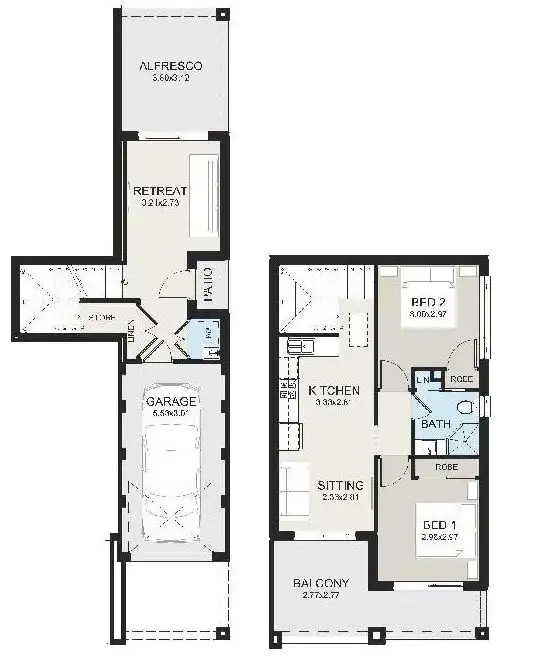 Floorplan of Homely house listing, 70a Firewheel Circuit, Gregory Hills NSW 2557