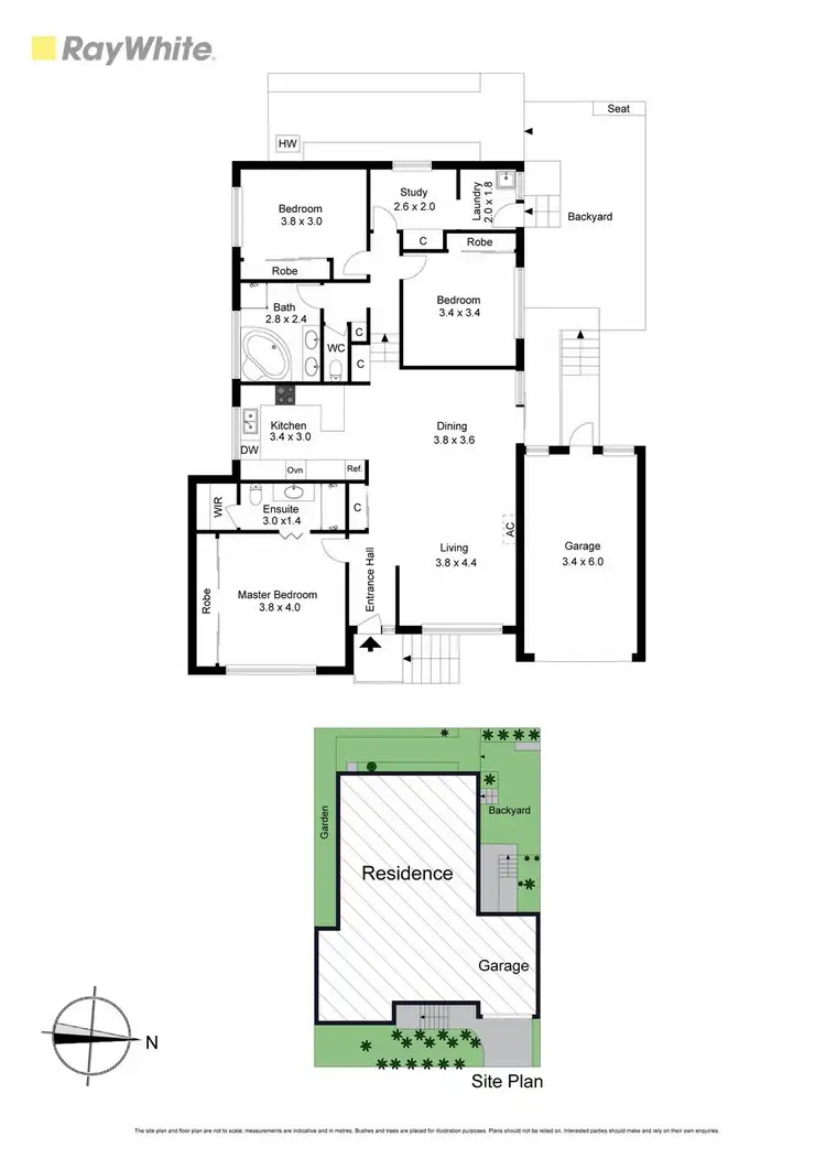 Floorplan of Homely townhouse listing, 2/69 Drummond Street, Oakleigh VIC 3166