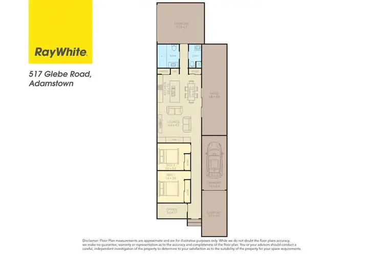 Floorplan of Homely house listing, 517 Glebe Road, Adamstown NSW 2289