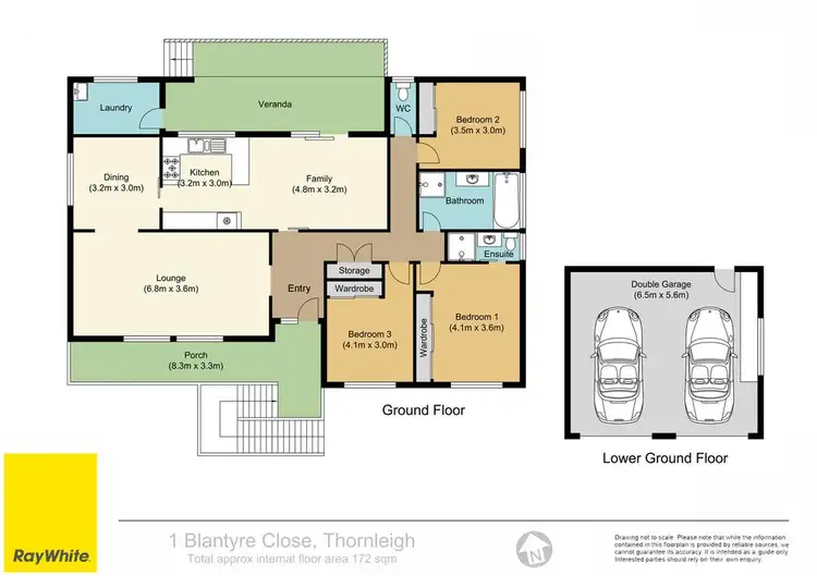 Floorplan of Homely house listing, 1 Blantyre Close, Thornleigh NSW 2120