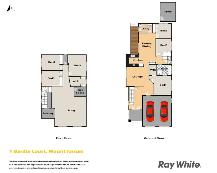 Floorplan of Homely house listing, 1 Bardia Court, Mount Annan NSW 2567