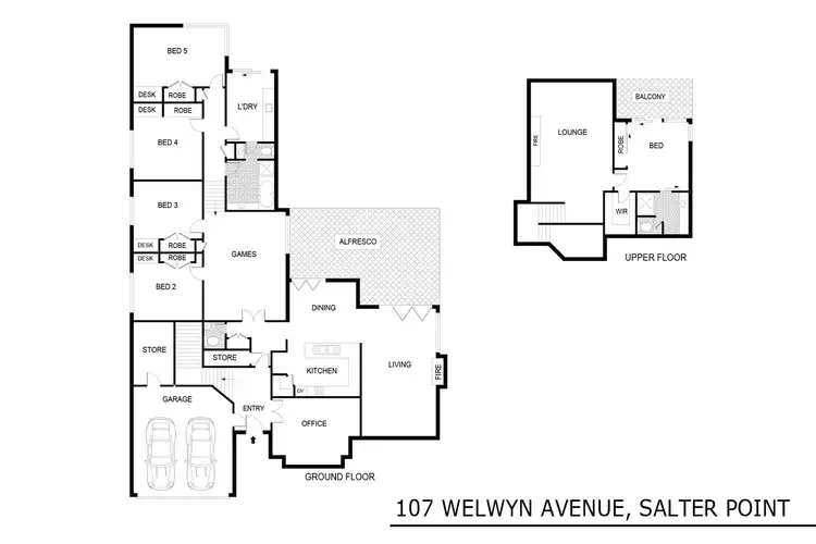 Floorplan of Homely house listing, 107 Welwyn Avenue, Salter Point WA 6152