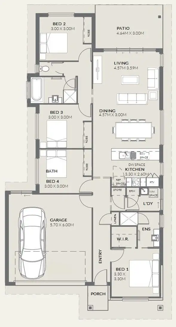Floorplan of Homely house listing, 21 Lawson Road, Urraween QLD 4655