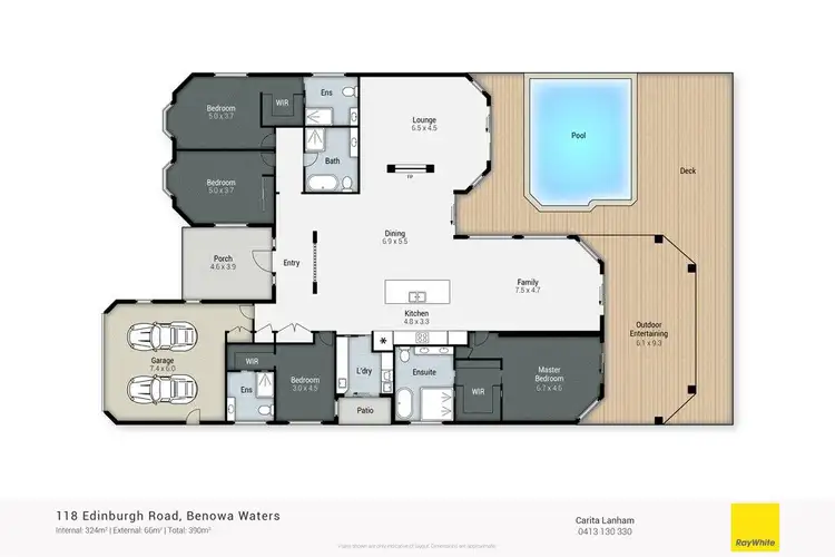 Floorplan of Homely house listing, 118 Edinburgh Road, Benowa Waters QLD 4217