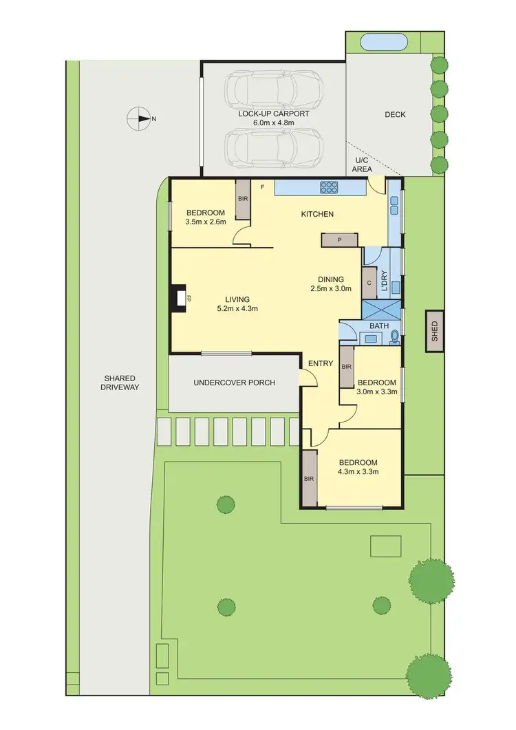 Floorplan of Homely house listing, 1/23 Princess Street, Pascoe Vale VIC 3044
