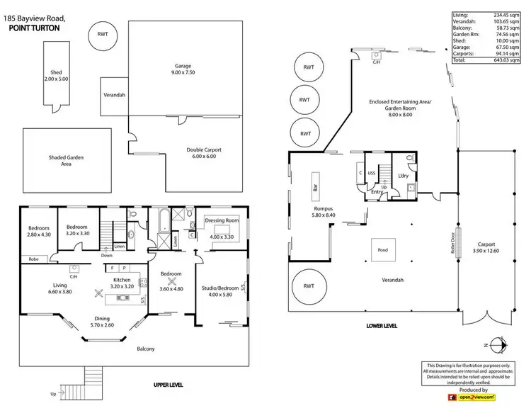 Floorplan of Homely house listing, 185 Bayview Road, Point Turton SA 5575