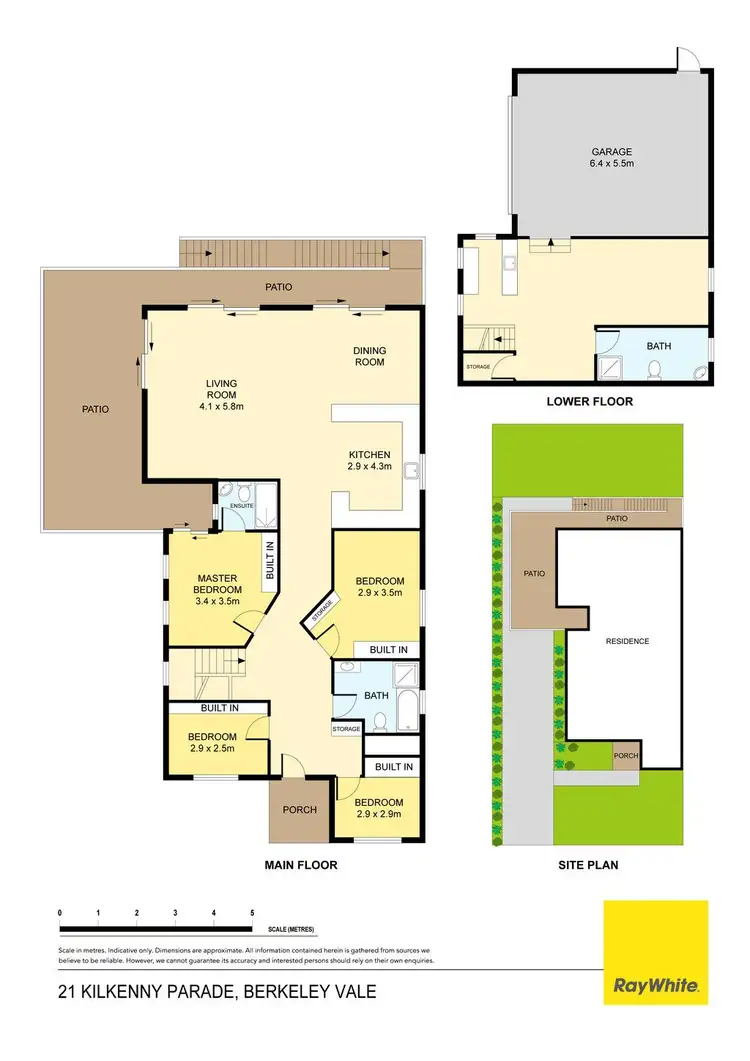 Floorplan of Homely house listing, 21 Kilkenny Parade, Berkeley Vale NSW 2261
