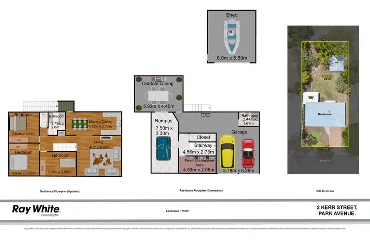 Floorplan of Homely house listing, 2 Kerr Street, Park Avenue QLD 4701