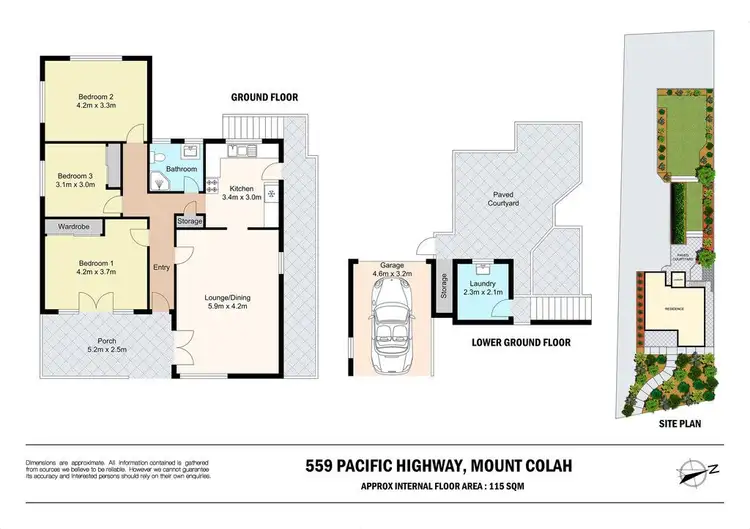 Floorplan of Homely house listing, 559 Pacific Highway, Mount Colah NSW 2079