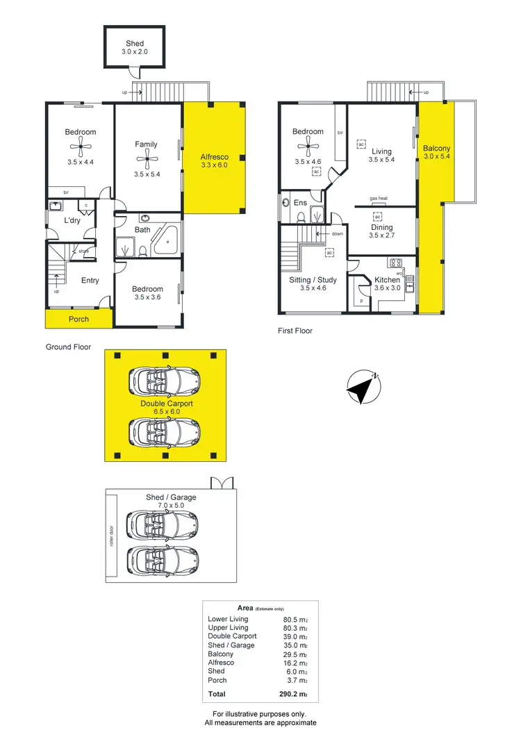 Floorplan of Homely house listing, 134 Windebanks Road, Happy Valley SA 5159