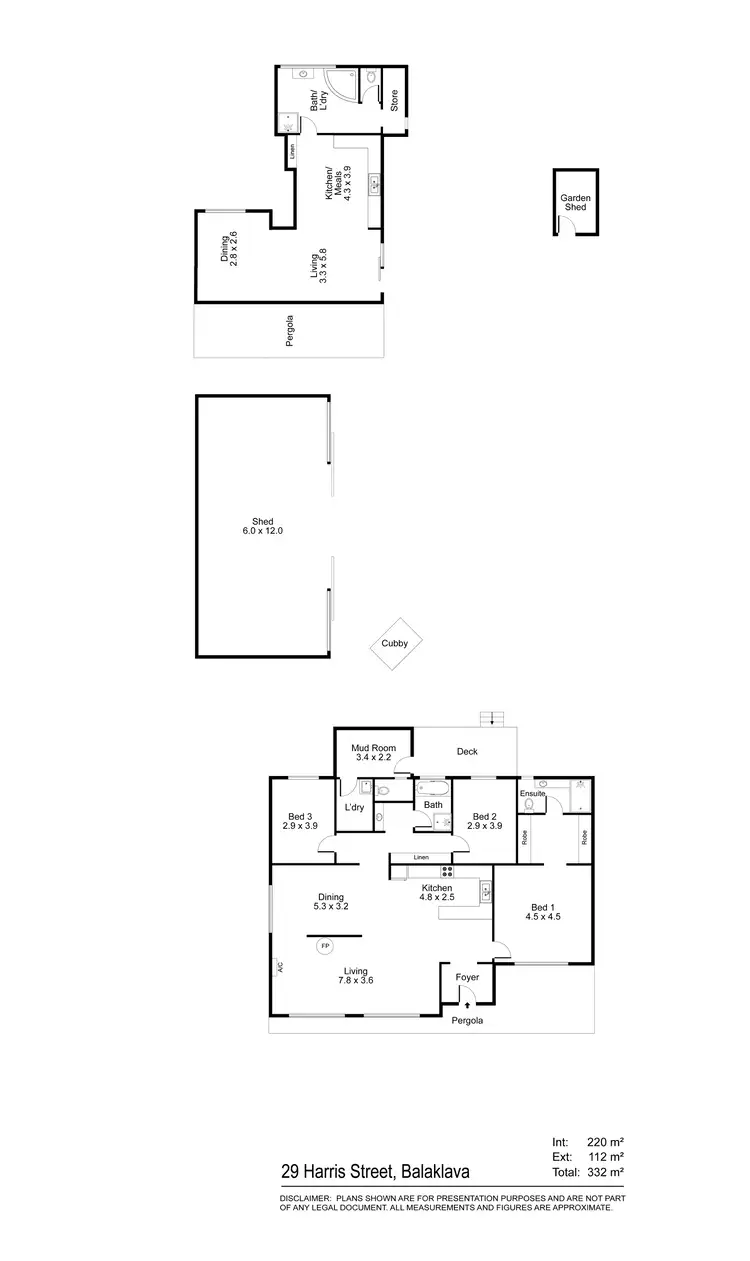 Floorplan of Homely house listing, 29 Harris Street, Balaklava SA 5461