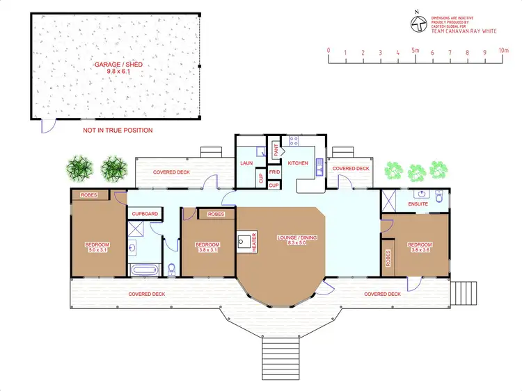 Floorplan of Homely house listing, 136 Lochiel Road, Barwite VIC 3722