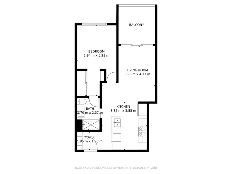 Floorplan of Homely apartment listing, 704/16 Masters Street,, Newstead QLD 4006