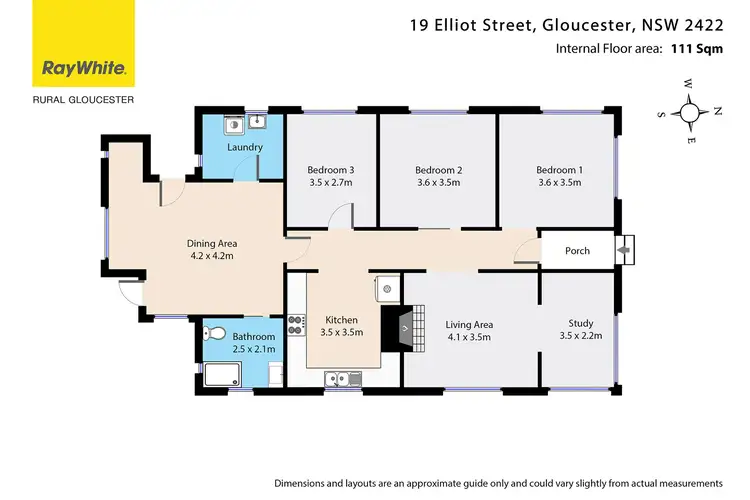 Floorplan of Homely house listing, 19 Elliot Street, Gloucester NSW 2422