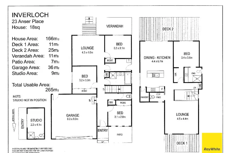 Floorplan of Homely house listing, 23 Anser Place, Inverloch VIC 3996