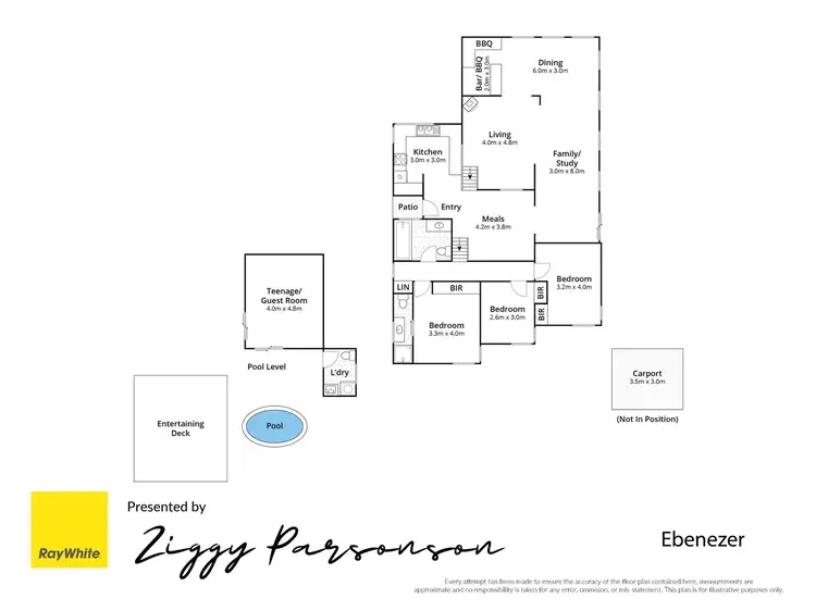 Floorplan of Homely house listing, 42 Sirius Crescent, Ebenezer NSW 2756