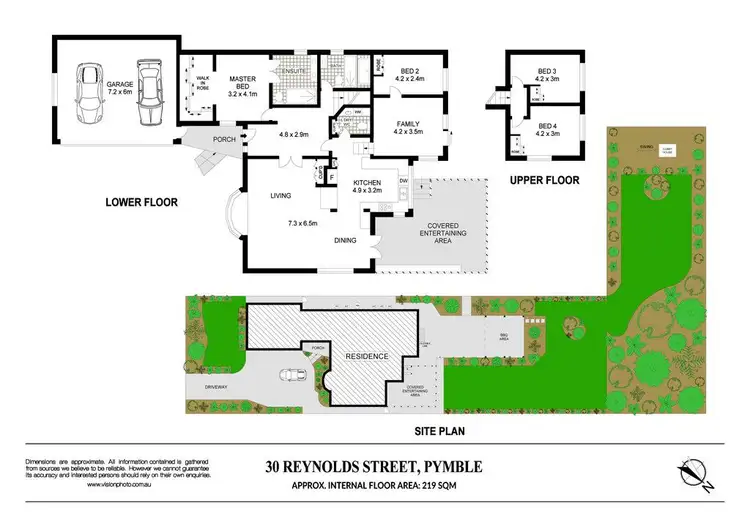 Floorplan of Homely house listing, 30 Reynolds Street, Pymble NSW 2073