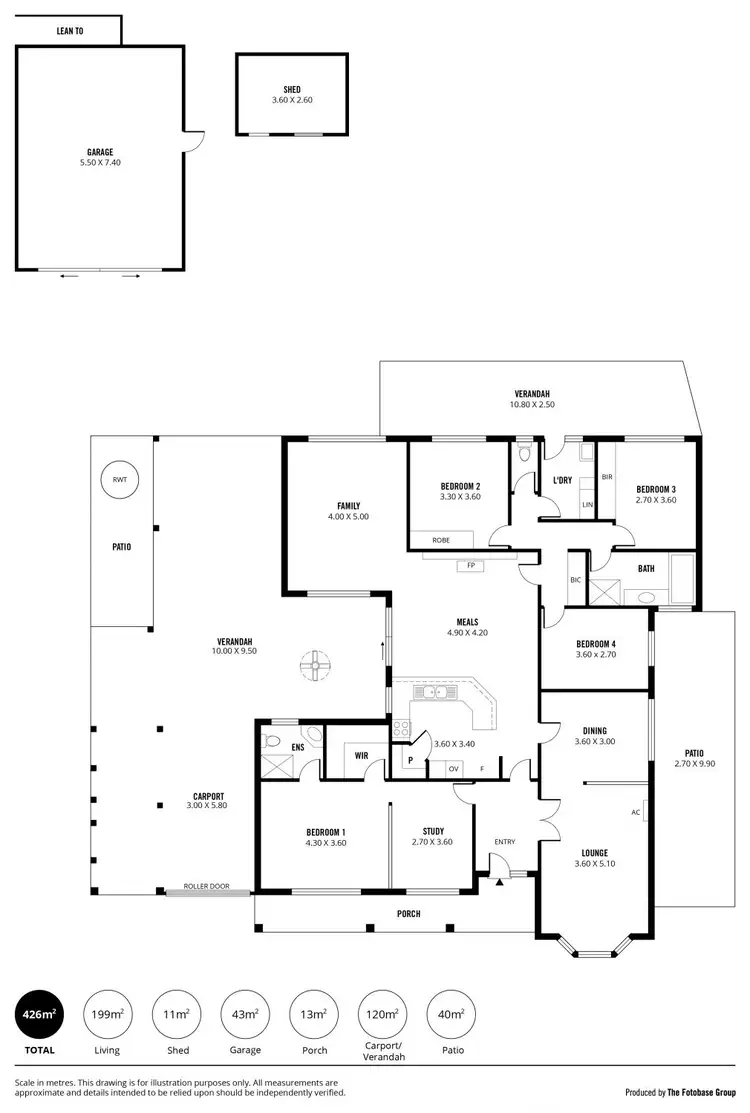 Floorplan of Homely house listing, 105 Hurling Drive, Mount Barker SA 5251