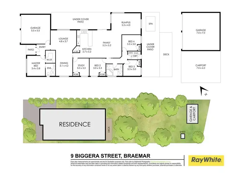 Floorplan of Homely house listing, 9 Biggera Street, Mittagong NSW 2575