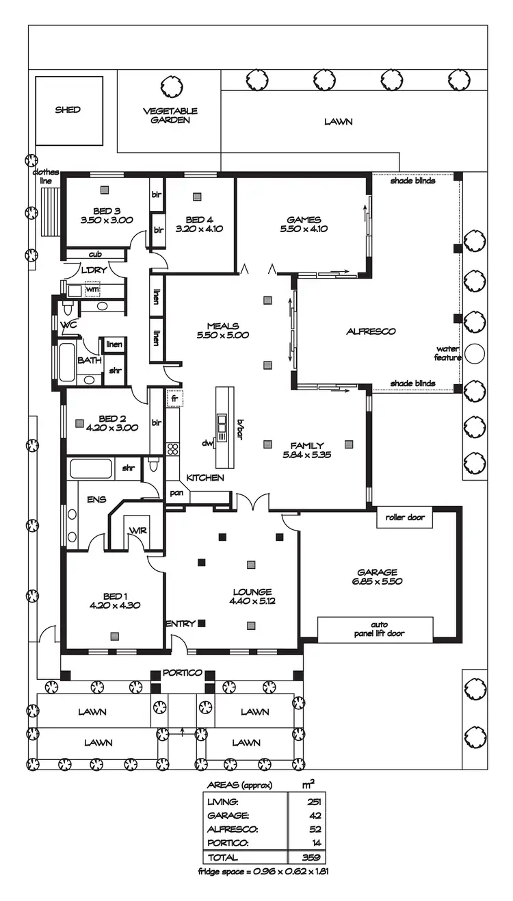 Floorplan of Homely house listing, 16 Captain Robertson Avenue, Golden Grove SA 5125
