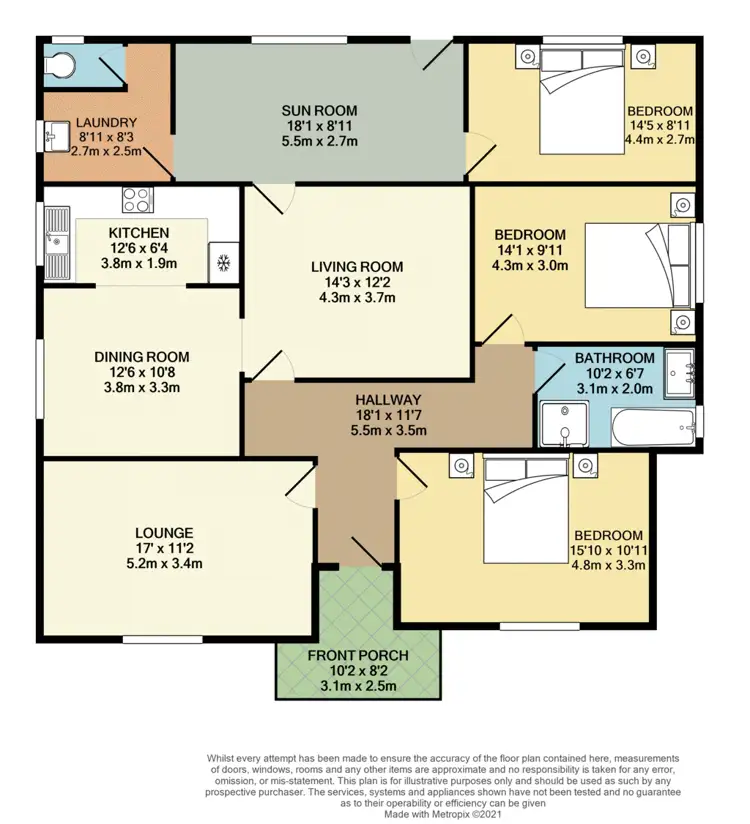 Floorplan of Homely house listing, 50 Monitor Road, Merrylands NSW 2160