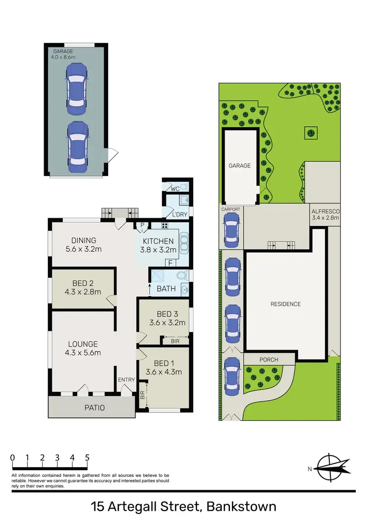 Floorplan of Homely house listing, 15 Artegall Street, Bankstown NSW 2200