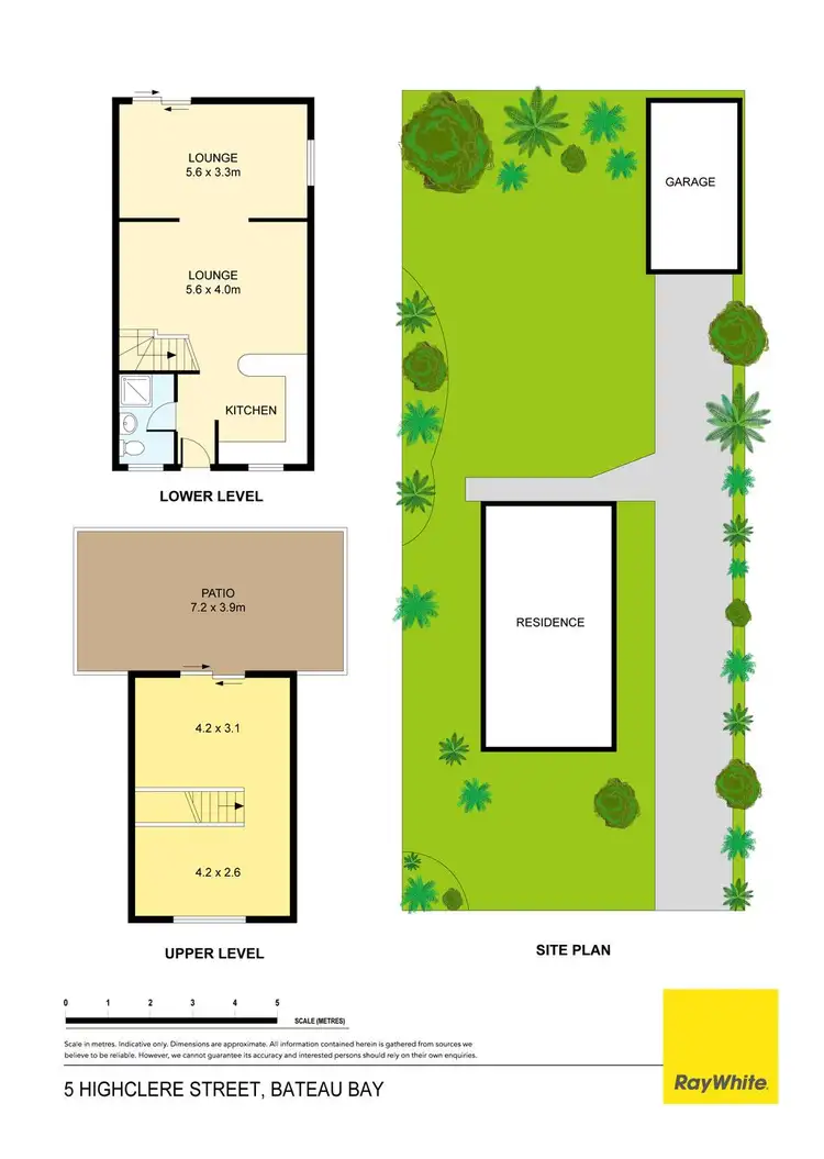 Floorplan of Homely house listing, 5 Highclere Street, Bateau Bay NSW 2261
