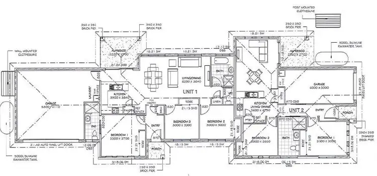 Floorplan of Homely semi-detached listing, 2 Pixie Hollow Court, Eagleby QLD 4207