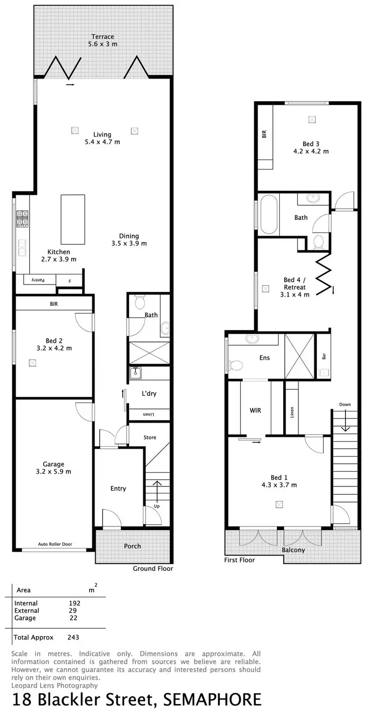 Floorplan of Homely house listing, 18 Blackler Street, Semaphore SA 5019