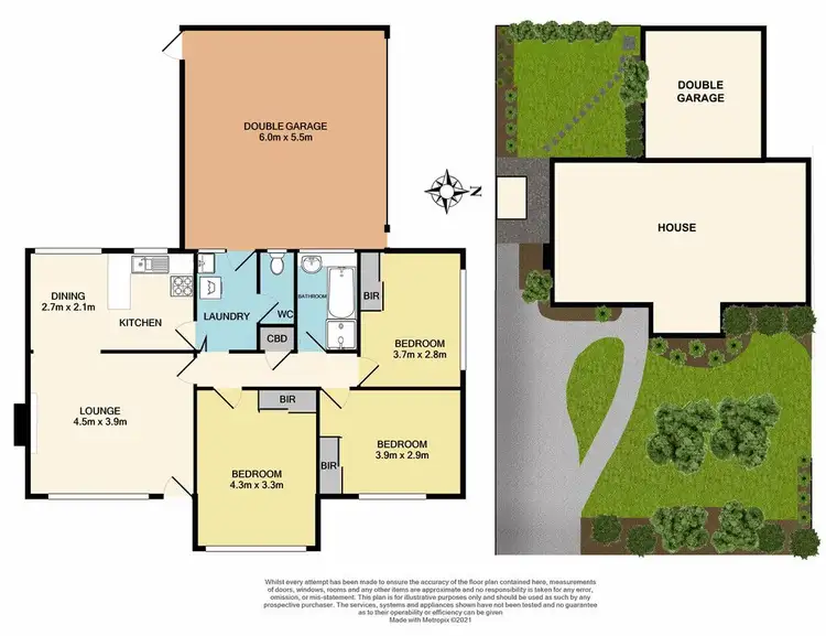 Floorplan of Homely house listing, 1/45 Marlborough Road, Bayswater VIC 3153