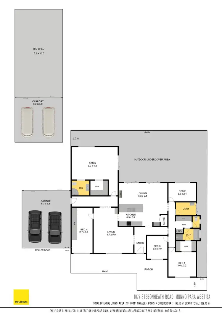 Floorplan of Homely house listing, 1077 Stebonheath Road, Munno Para West SA 5115