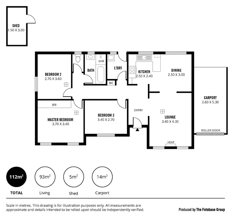 Floorplan of Homely house listing, 18 Paterson Drive, Hackham SA 5163