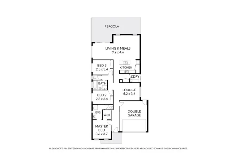 Floorplan of Homely house listing, 34 McCormacks Road, Maddingley VIC 3340