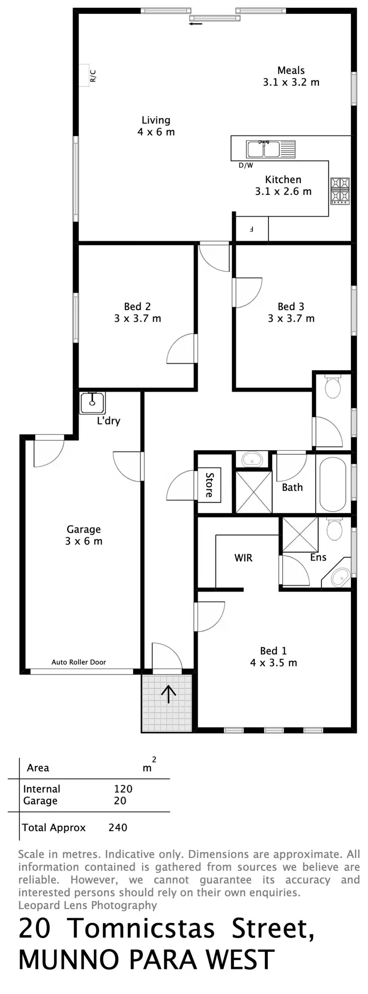 Floorplan of Homely house listing, 20 Tomnicstas Street, Munno Para West SA 5115