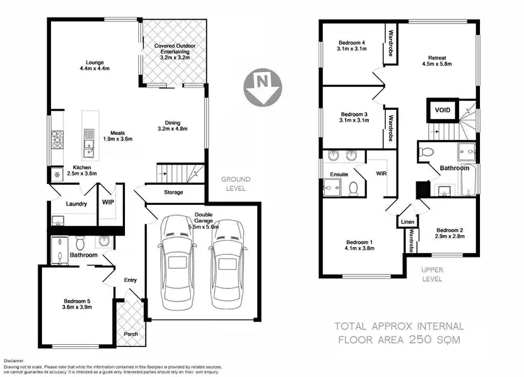 Floorplan of Homely house listing, 7 Westleigh Drive, Westleigh NSW 2120