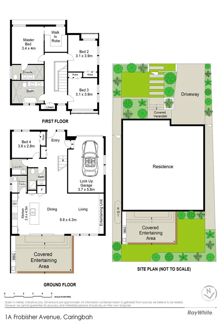 Floorplan of Homely house listing, 1a Frobisher Avenue, Caringbah NSW 2229