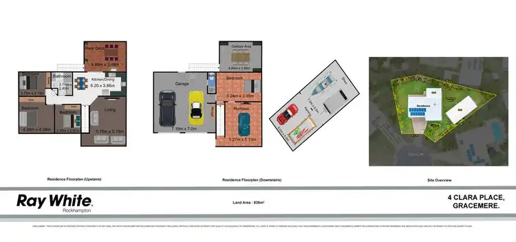 Floorplan of Homely house listing, 4 Clara Place, Gracemere QLD 4702