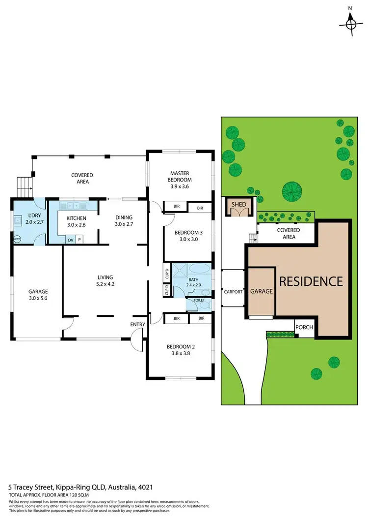 Floorplan of Homely house listing, 5 Tracey Street, Kippa-ring QLD 4021
