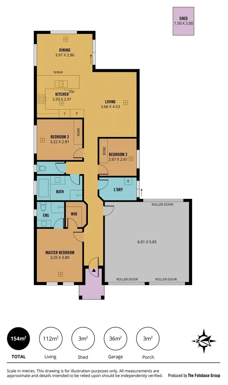 Floorplan of Homely house listing, 1a Lynch Court, Pooraka SA 5095