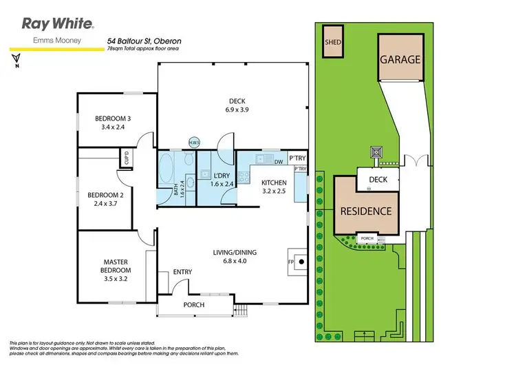 Floorplan of Homely house listing, 54 Balfour Street, Oberon NSW 2787