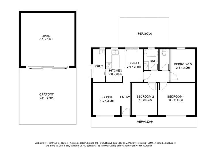 Floorplan of Homely house listing, 37 Tweed Crescent, Mount Gambier SA 5290